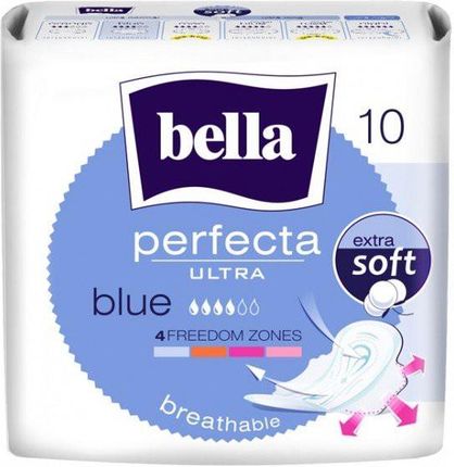 Bella Perfecta Podpaski Higieniczne Ultra Blue 10szt.