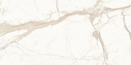 Ariostea Biały Beż Marmur Ultra Marmi Bianco Calacatta Lucidato 150X300