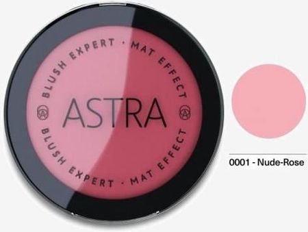 Astra Makeup Blush Expert Mat Effect róż do twarzy 01 Nude Rose 7g