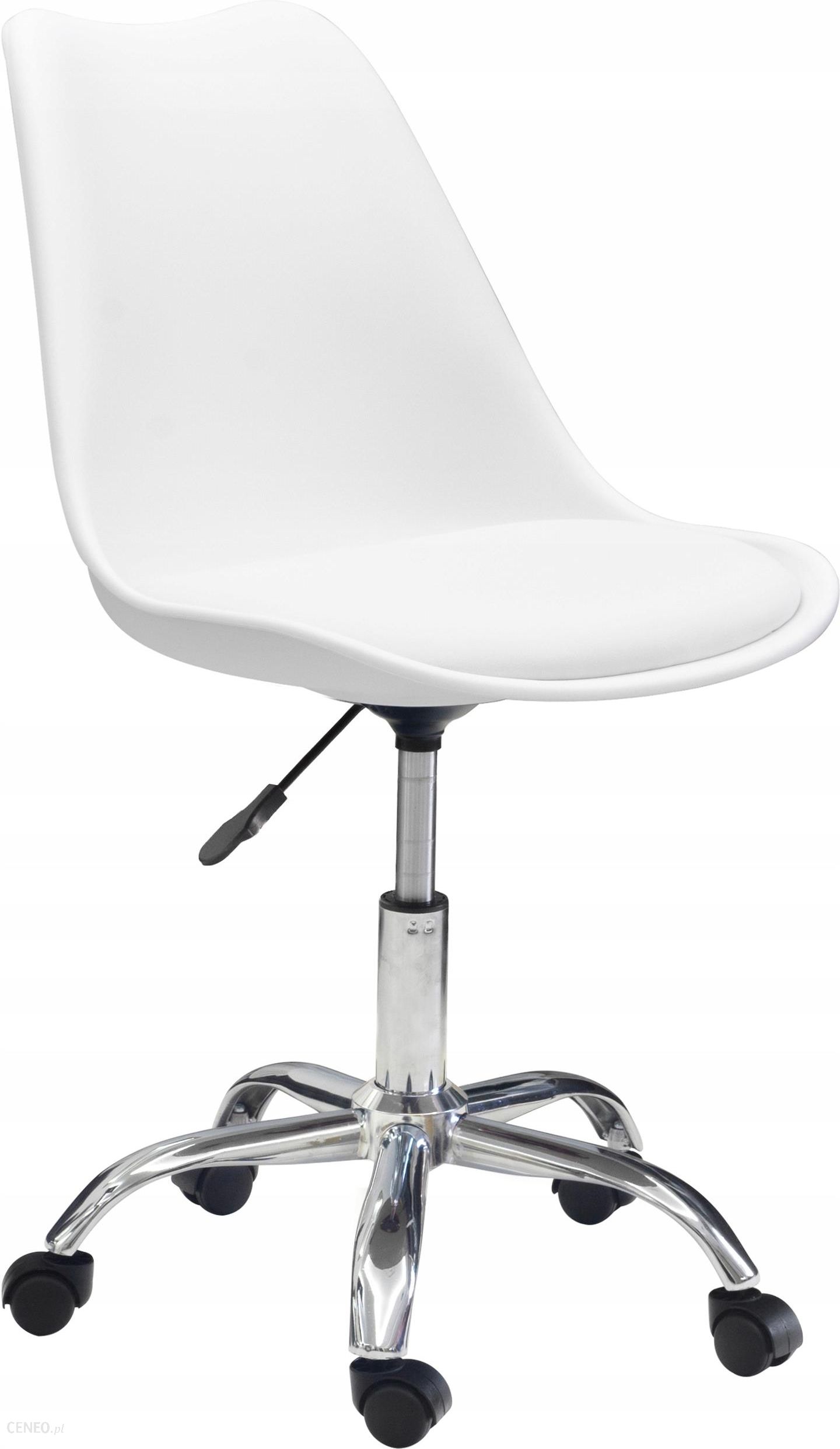Krzeslo Obrotowe Fotel Biurowy Modern Oslo Biale Ceny I Opinie Ceneo Pl