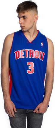 Mitchell & Ness Detroit Pistons #3 Ben Wallace royal Swingman Jersey