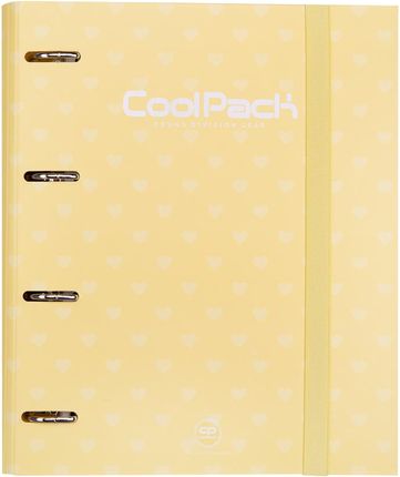 Coolpack Segregator A4 Ring Book Pastel żółty 87942CP