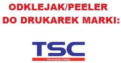 TSC ODKLEJAK PEELER DO MODELI: TA210 I TA310
