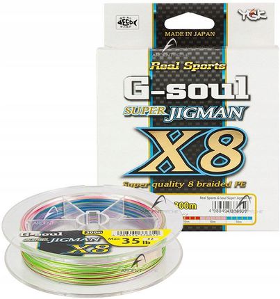YGK G-SOUL SUPER JIGMAN X8 #1.5 (30LB) BRAK - Ceny i opinie 