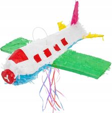 Zdjęcie PINIATA SAMOLOT SAMOLOCIK 1SZT PINATA - Kórnik