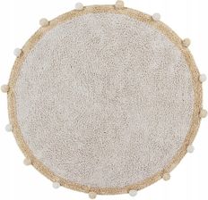 Zdjęcie Ø120CM BUBBLY NATURAL HONEY EKO DYWAN BAWEŁNIANY CBUBBLYHNY - Zduny
