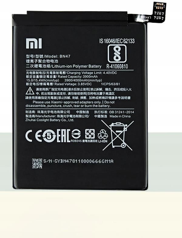 redmi note 6 battery model