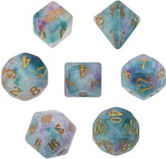 Zdjęcie Rebel Komplet kości RPG Akrylowe Esencja Magii - Przecław