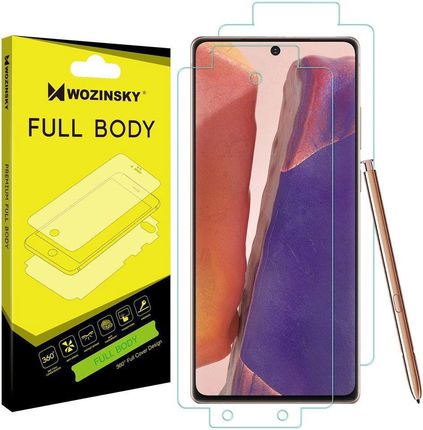 Wozinsky Full Body samoregenerująca się folia ochronna na cały telefon Samsung Galaxy Note 20