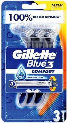 Gillette Blue3 Comfort Maszynki Do Golenia 3 szt