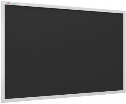 Allboards Tablica kredowa czarna 60x40cm rama drewniana kolorowa biała (TB64B)