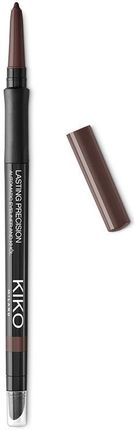 KIKO Milano Lasting Precision Automatic Eyeliner And Kajal kredka do oczu 13 Dark Chocolate 0.35g