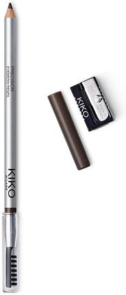 KIKO Milano Precision Eyebrow Pencil kredka do brwi z grzebykiem 02 Dark Chestnut 0.55g