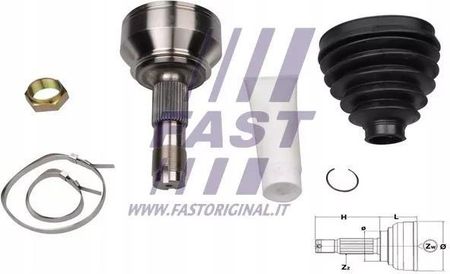 Fast Przegub Homokin Fiat Ducato 06 Zewn 15/17Q Lock Inner (FT25080K)