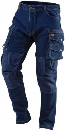 Neo Spodnie robocze jeans Denim Wzmocnienia L