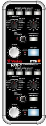 Vestax MIDIエフェクトコントローラー VFX-1 Amazon | Vestax MIDIエフェクトコントローラー VFX-1 Serato