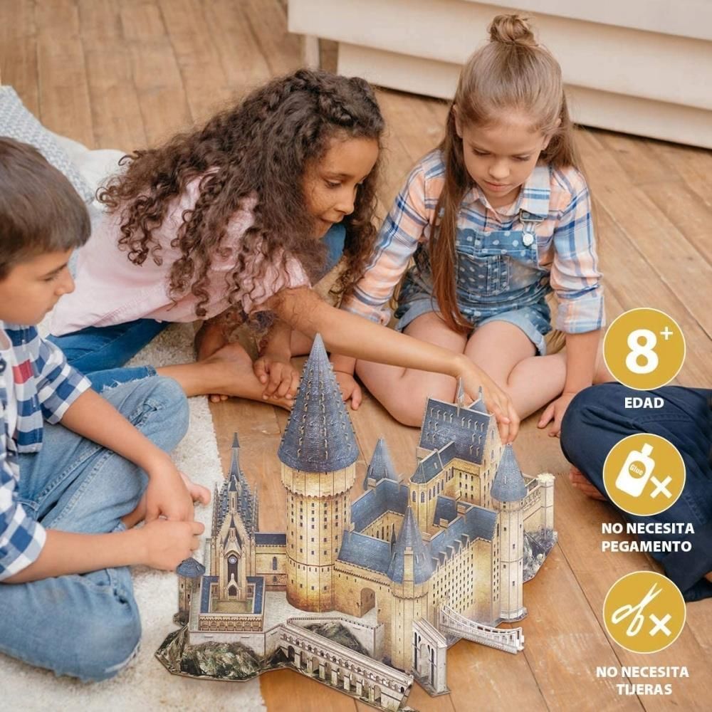 Dante Puzzle 3D Harry Potter Hogwarts Wielka Sala 187El. - zdjęcie 3 Dante Puzzle 3D Harry Potter Hogwarts Wielka Sala 187El.