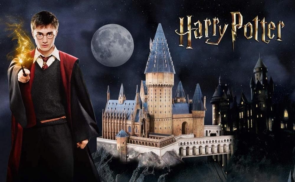 Dante Puzzle 3D Harry Potter Hogwarts Wielka Sala 187El. - zdjęcie 5 Dante Puzzle 3D Harry Potter Hogwarts Wielka Sala 187El.