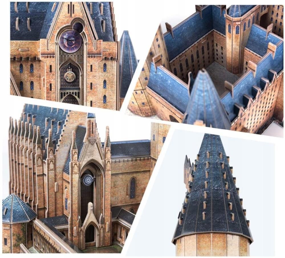 Dante Puzzle 3D Harry Potter Hogwarts Wielka Sala 187El. - zdjęcie 8 Dante Puzzle 3D Harry Potter Hogwarts Wielka Sala 187El.