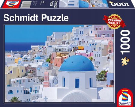 Schmidt Puzzle Pq Santorini Grecja G3 1000El.