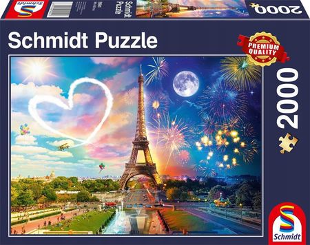 Schmidt Puzzle Pq 2000El. Dzień I Noc Paryż G3