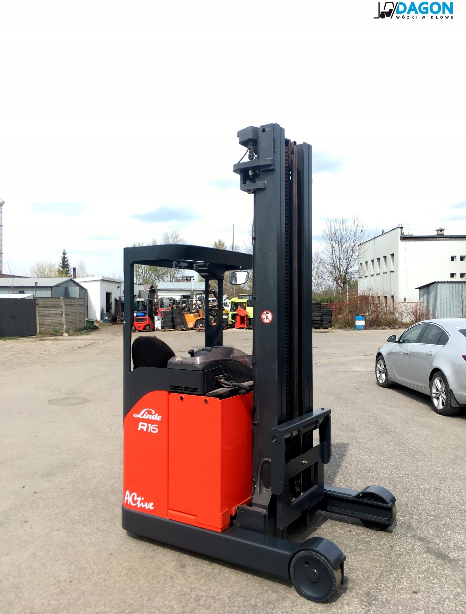 Linde R16n Wózek REACH TRUCK LINDE R16, 7m, Niemcy - Opinie i ceny na Ceneo.pl