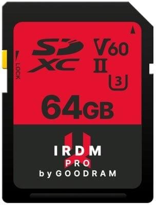IRDM by GOODRAM 64GB CARD UHS II V60 (IRP-S6B0-0640R12)