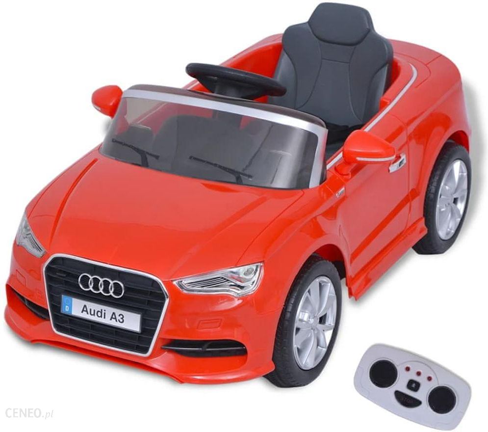Webhiddenbrand Elektryczny Samochód Dla Dzieci Z Pilotem Audi A3 Czerwone 80149