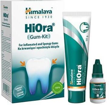 Himalaya Herbals Himalaya Hiora Gum-Kit Pasta Do Zębów 50 G + Żel Na Krwawiące Dziąsła 15 Ml