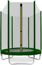 Zdjęcie Aga Sport Top Trampolina 150Cm 5Ft Z Siatką Zewnętrzną Dark Green - Warszawa