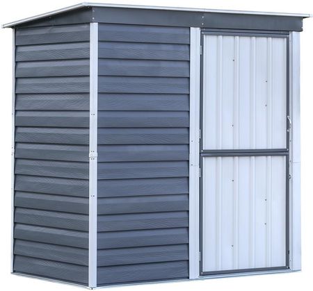 Arrow Domek ogrodowy blaszany Steel Storage Shed 1,8 x 1,2 m (ARRSBS64EU)