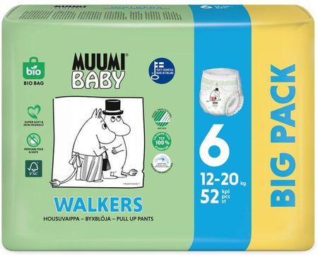 Muumi Baby Walkers Big Pack 6 52Szt. 12 20Kg