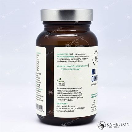 Complément Alimentaire Aura Herbals 'Mon Sucre' - 60 Capsules, Neuf