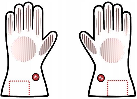 RĘKAWICE PODGRZEWANE W-TEC HEATRIDE ŁADOWANE SKÓRA