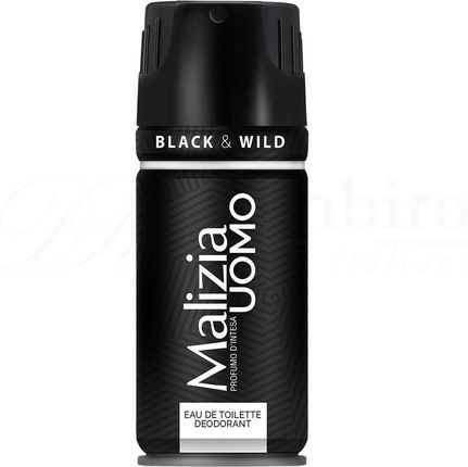 Malizia Uomo Black Dezodorant W Sprayu  150Ml