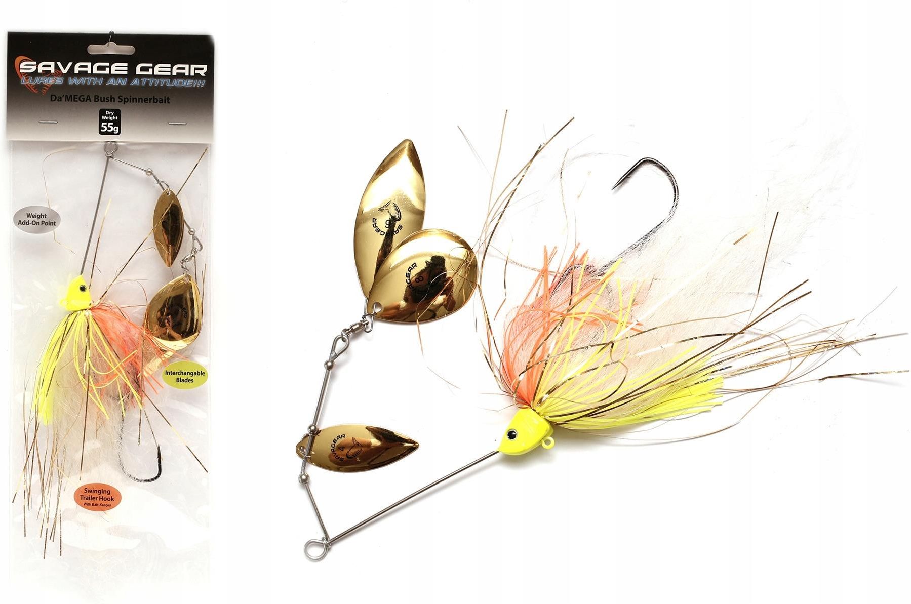SPINNERBAIT SAVAGE GEAR DA MEGA BUSH 55G 57698 Ceny i opinie Ceneo.pl