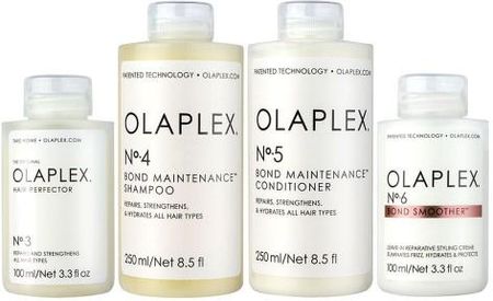 Olaplex Bond Maintenance zestaw odbudowujący szampon + odżywka + perfector + krem