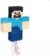 Zdjęcie PINIATA MINECRAFT MR. PIKSEL 40X28X7,5 CM URODZINY - Sławków
