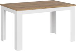 Zdjęcie Mebel Bos Stół Vigo 135(184)x86 Biały Połysk Dąb Wotan - Gryfów Śląski