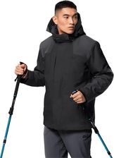 Zdjęcie Jack Wolfskin Kurtka Męska 3W1 Thorvald Black - Warszawa