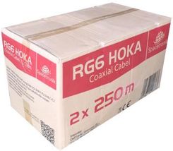 Zdjęcie SPACETRONIK KABEL RG6  HOKA 4K 102 CU DUALSHIELD 2X250MB  () - Wrocław