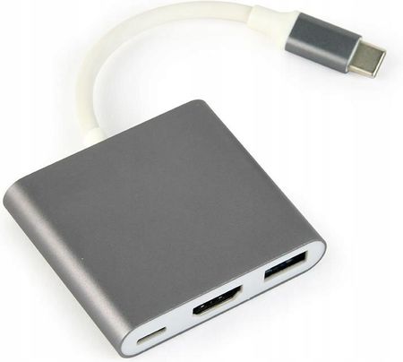 CABLEXPERT ADAPTER USB TYP-C (M) -> USB TYP-C USB 3.0 HDMI  (ACMHDMIF02SG)