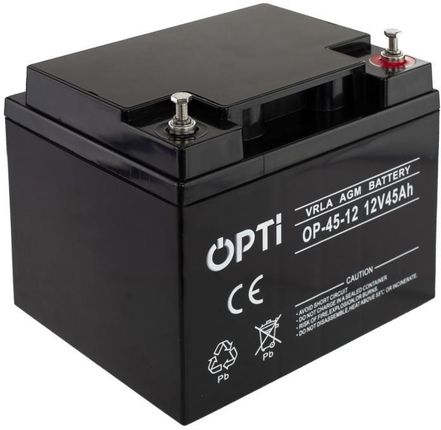 Akumulator do zasilacza UPS 12V 45Ah AGM OPTI