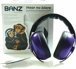Słuchawki Ochronne Nauszniki Dzieci 0 3Lat Banz Dark Purple