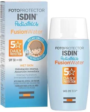 Fotoprotector Isdin Pediatrics Fusion Water Krem do twarzy dla dzieci SPF 50 - 50 ml