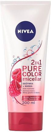 Nivea 2In1 Pure Color Micellar Odżywka Do Włosów 200 ml