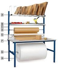 Zdjęcie RAJA KOMPLETNY STÓŁ DO PAKOWANIA 2000X800 - Warszawa