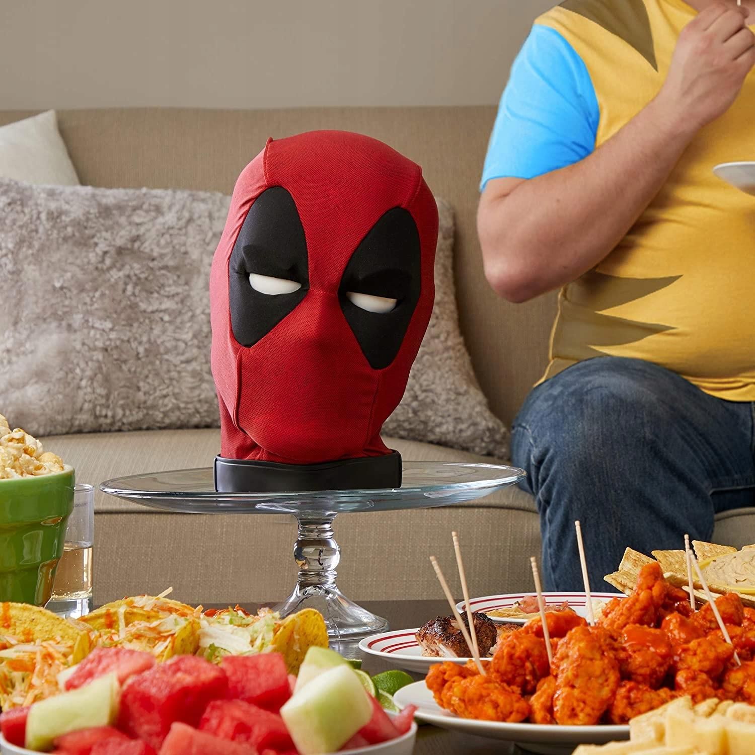 ハズブロ　DEADPOOL's HEAD Hasbro Głowa Head Deadpool Marvel interaktywna BT