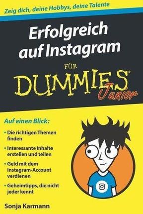 Erfolgreich auf Instagram für Dummies Junior Karmann, Sonja