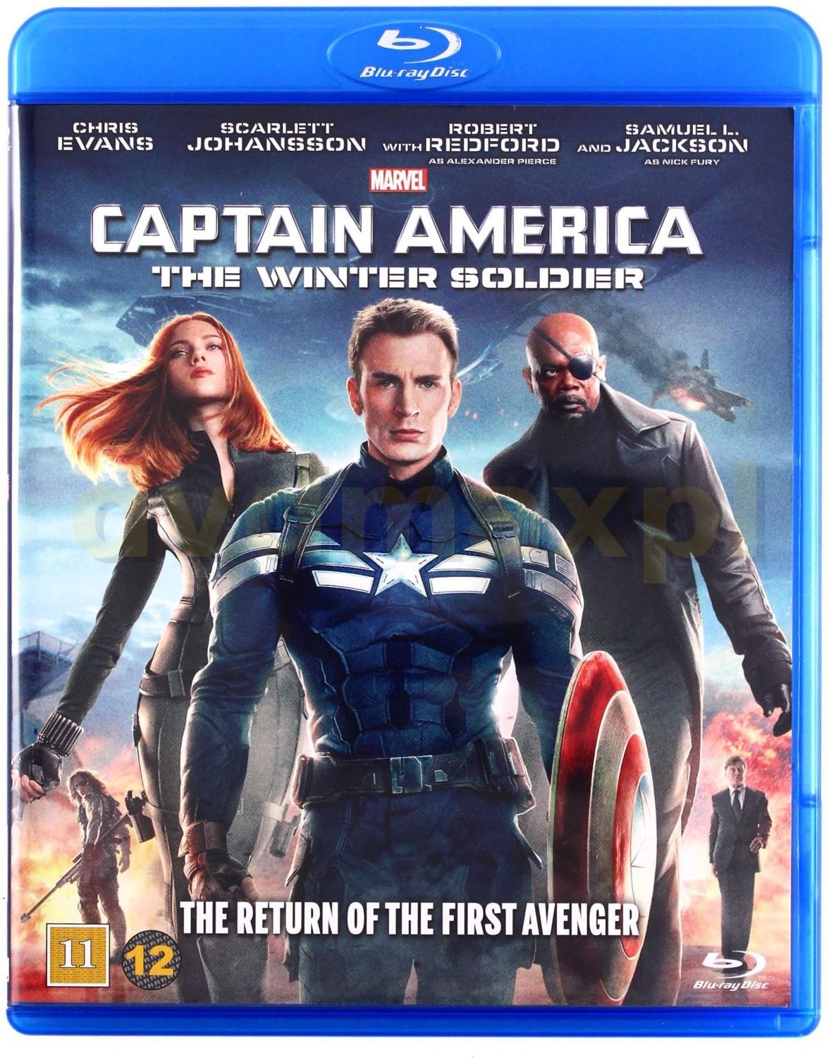 Film Blu Ray Captain America The Winter Soldier Kapitan Ameryka Zimowy Zolnierz Blu Ray Ceny I Opinie Ceneo Pl